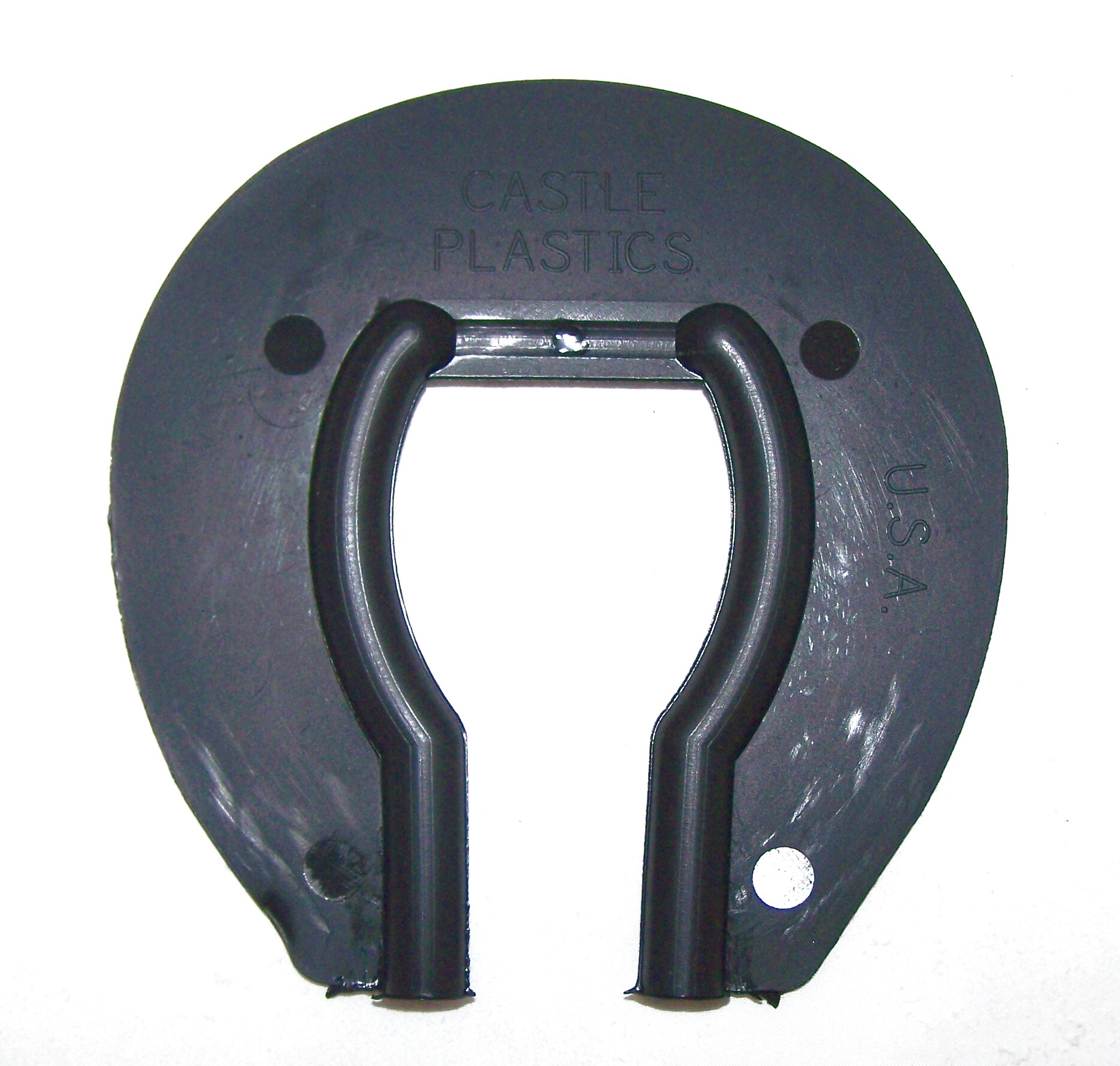 Castle Small Square Toed Rim Sno Pads, Black